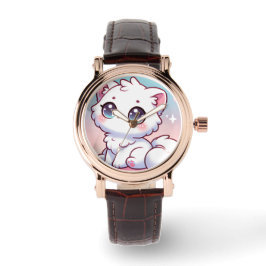 Kawaii Cat Smartwatch Ansikte Armbandsur