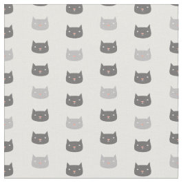 Kawaii Cats Patterned Fabric Tyg