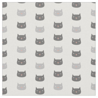 Kawaii Cats Patterned Fabric Tyg