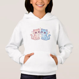 Kawaii Cats Stickers - Double the Cuteness with T Shirt