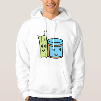 Kawaii Celery och Peanut Butter SuspectCelery™ BFF Hoodie