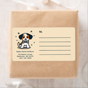 Kawaii/chibi-hund Fraktsedel