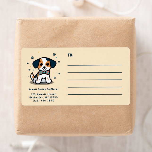 Kawaii/chibi-hund Fraktsedel (Insitu)