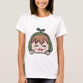 Kawaii Chibi Löv Head Cute Ansikte Tote Bag T Shirt