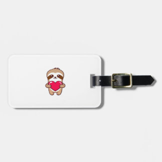 Kawaii Chibi Sloth Hugger Heart � Cute Ad,S Bagagebricka