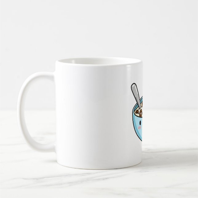 Kawaii chokladgröt kaffemugg (Vänster)