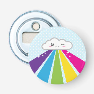 Kawaii Cloud and Rainbow Flaska Open er Flasköppnare