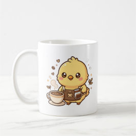 Kawaii Coffee Chick Barista Mugg