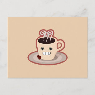 Kawaii Coffee Vykort