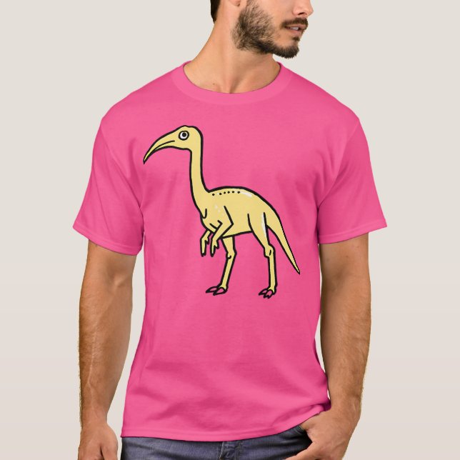 Kawaii Compsognathus T Shirt (Framsida)