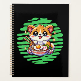 Kawaii Corgi ätskekål från Ramen