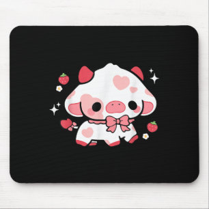 Kawaii Cow Strawberry Cute Aesthetic Anime Girls T Musmatta