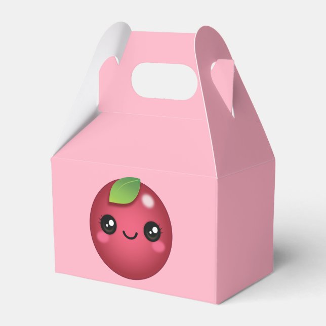 Kawaii Cranberry Favor Box Presentaskar (Framsidan Sidan)