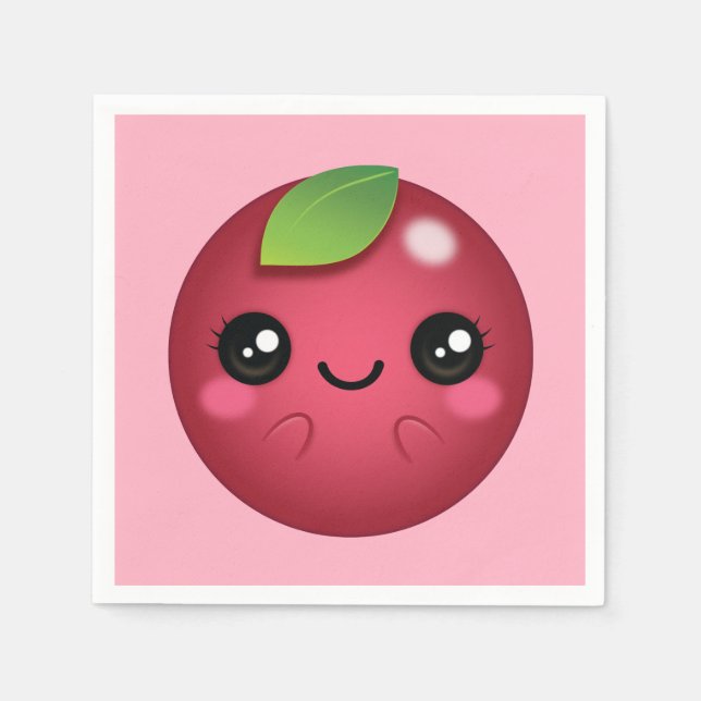 Kawaii Cranberry Pappersservett (Framsidan)