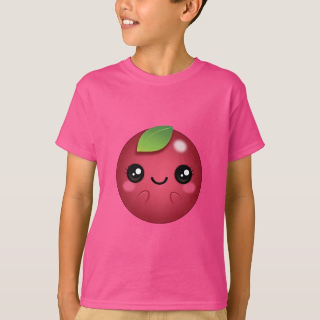 Kawaii Cranberry T Shirt (Framsida)