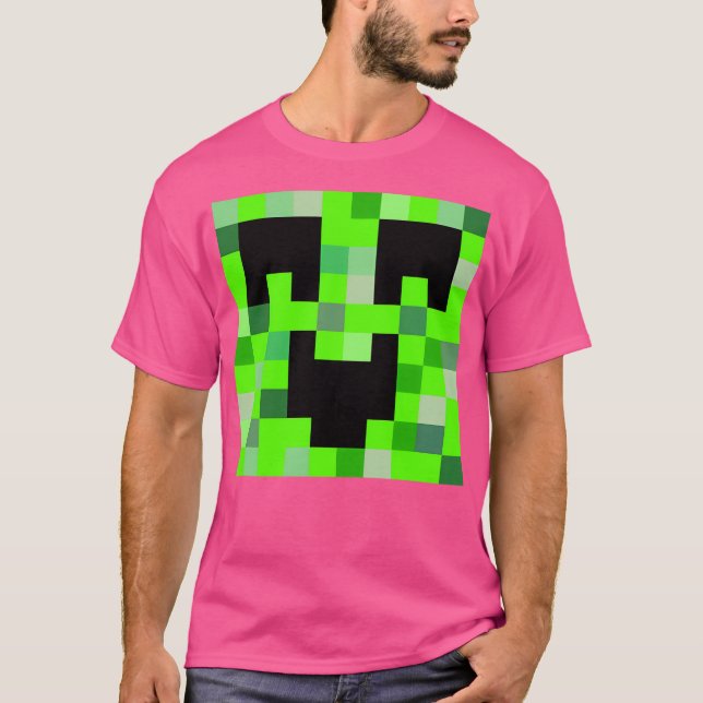 Kawaii Creeper T Shirt (Framsida)