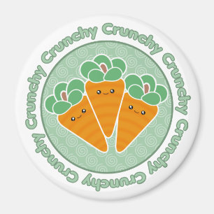 Kawaii Crunchy morotmagnet Magnet