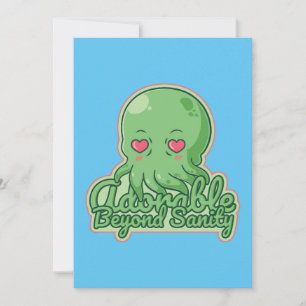 Kawaii Cthulhu Inbjudningar
