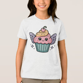 Kawaii Cupcake Kids T Shirt