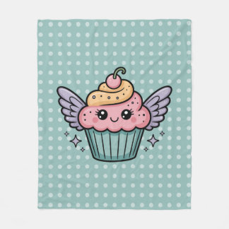 Kawaii Cupkaka Fleecefilt