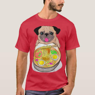 Kawaii Cute Anime Shiba Inu Hund Otaku Japansk Ram T Shirt