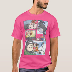 Kawaii Cute Art Monster Go-Ghiblis - Flyg iväg T Shirt