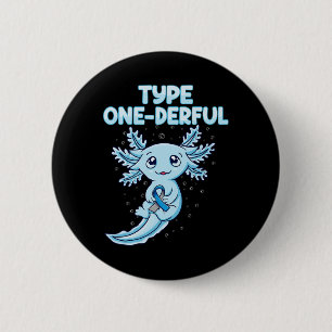 Kawaii Cute Axolotl Type Oanbudsful T1d Diabetes A Knapp