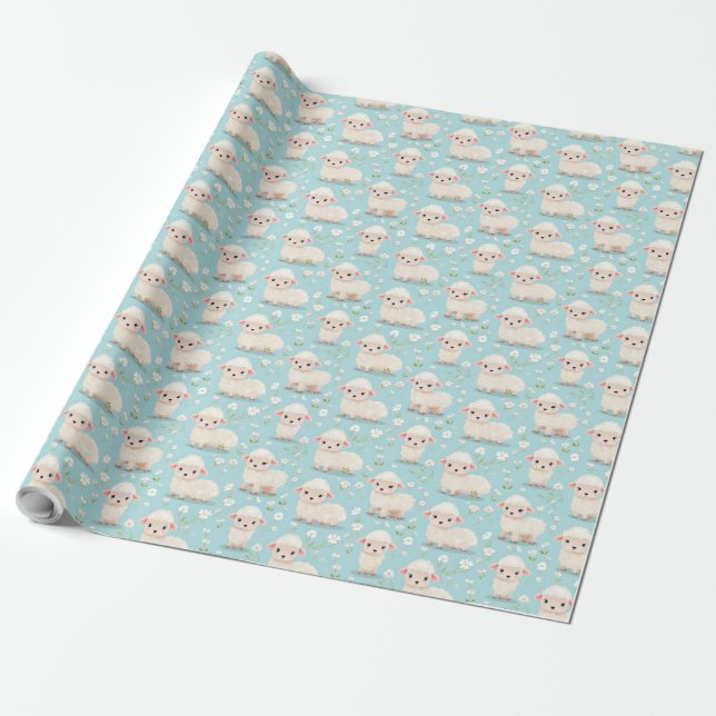 Kawaii Cute Baby får Presentpapper (Utrullad)