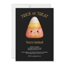Kawaii Cute Candy corn Kid Halloween fest