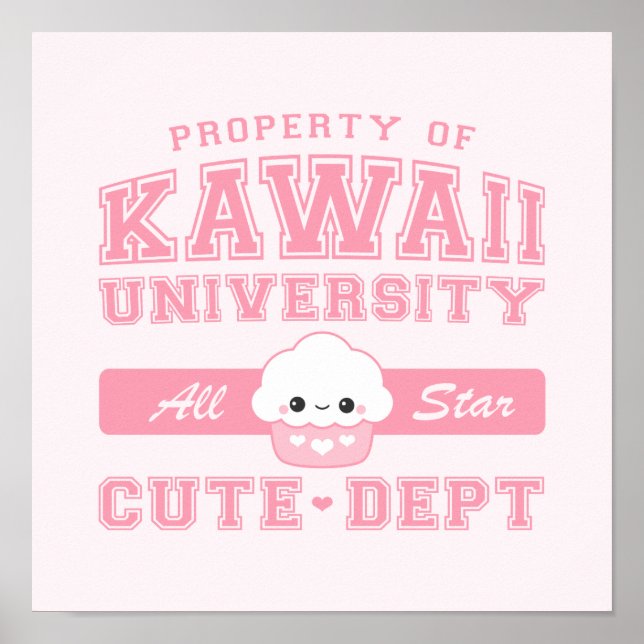 Kawaii Cute Dept Poster (Framsidan)