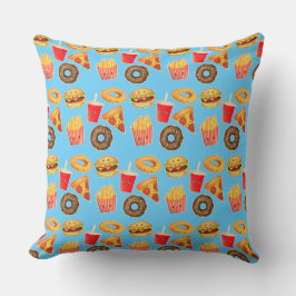 Kawaii Cute Junk Food Kudde