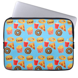 Kawaii Cute Junk Food Laptop Fodral