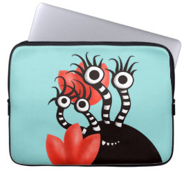 Kawaii Cute Monster Kids Laptop Fodral