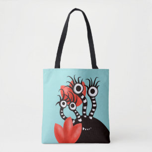 Kawaii Cute Monster Kids Tygkasse