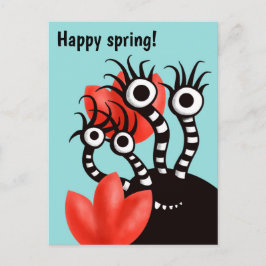 Kawaii Cute Monster Kids Vykort