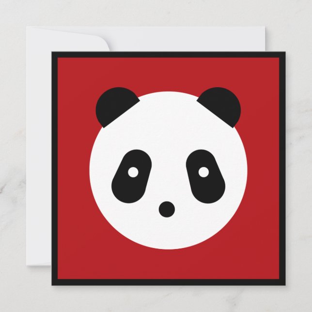 Kawaii ~ Cute Panda Ansikte (Framsida)