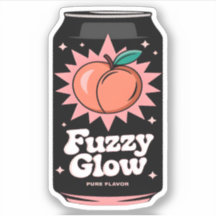 Kawaii Cute Roligt Fruktig Peach Juice Drink