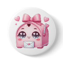 Kawaii Cute & Snyggt Button Badge Variation