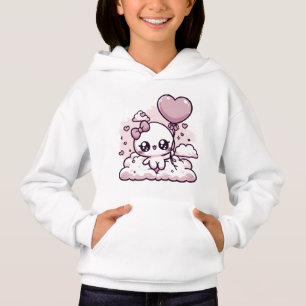 Kawaii Cutie med en hjärtballong T Shirt