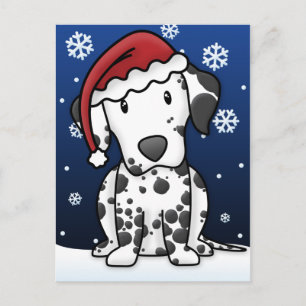 Kawaii Dalmatien julkort Helg Vykort