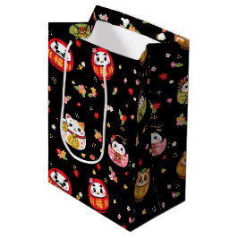 Kawaii daruma-mönster