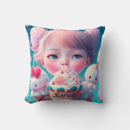 Kawaii dekorativ kudde