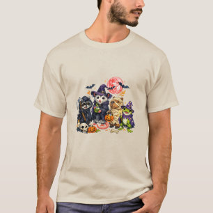 Kawaii Demon Hunter Raccoon & Friends – Kuslig T Shirt
