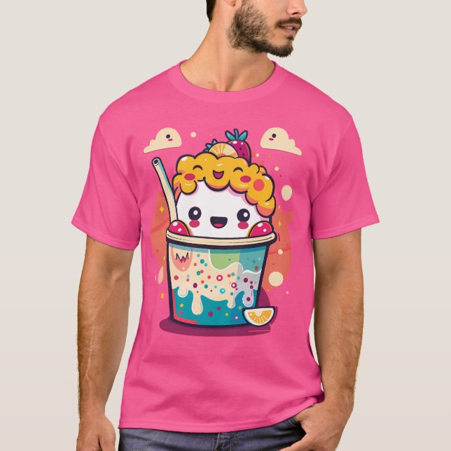 Kawaii Desert T Shirt (Framsida)
