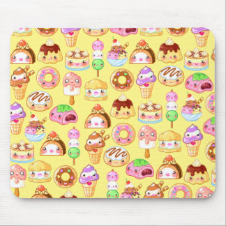 Kawaii Dessert Friends Mousepad Musmatta