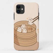 Kawaii Dim Sum Bunnies iphone case