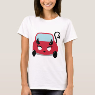 Kawaii Djävulen Car T-Shirt