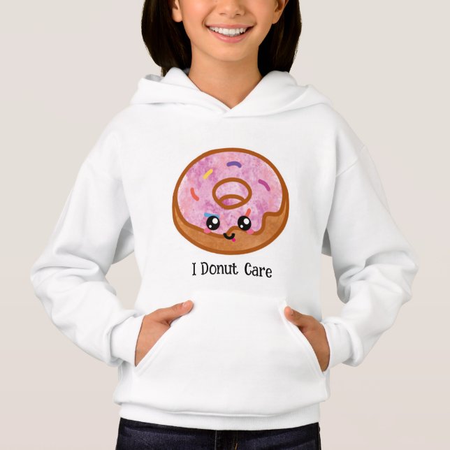 Kawaii Donut Art  T Shirt (Framsida)