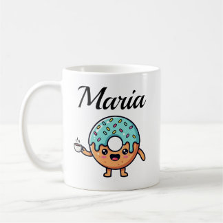  Kawaii Donut Coffee Lover Personalized Coffee Mug Kaffemugg