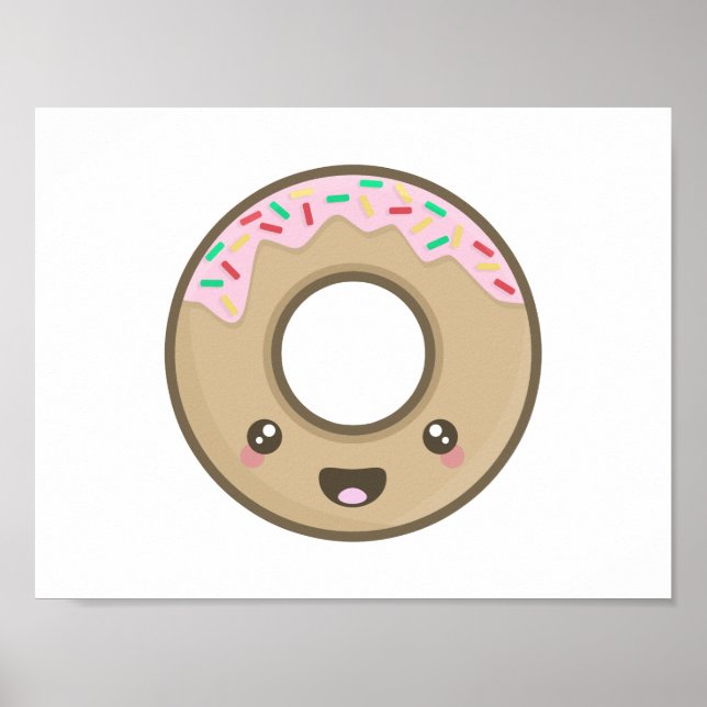 Kawaii donut poster (Framsidan)